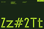 c-dot display typeface, a Sans Serif Font by Colosse Foundry (Thumbnail 6 of 8)