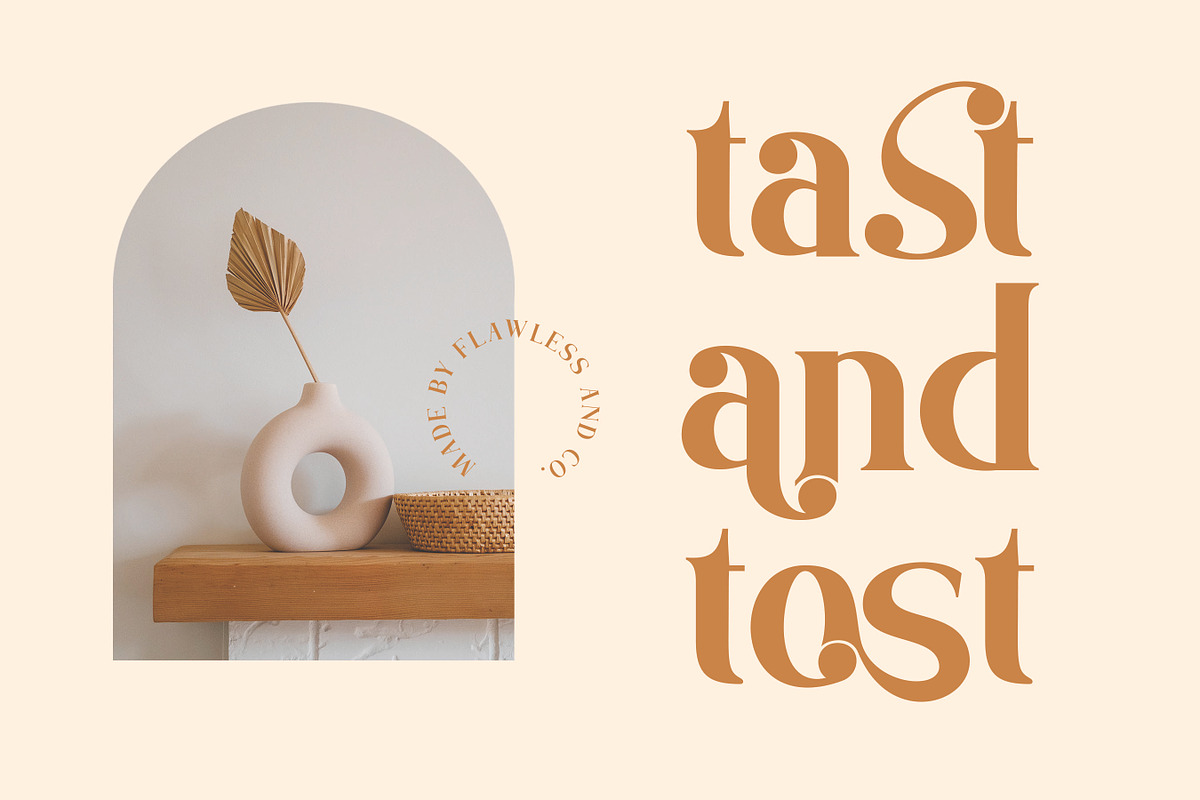 Damona, a Sans Serif Font by Flawless And Co (Photo 7 of 12)