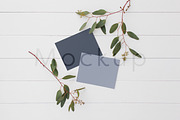 A2 Postcard Mockup - Eucalyptus 2, a Print Template by ILLONA GRAPHICS (Thumbnail 2 of 5)