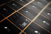 Dark Creative Business Card, a Business Card Template by bouncy (Thumbnail 2 of 4)