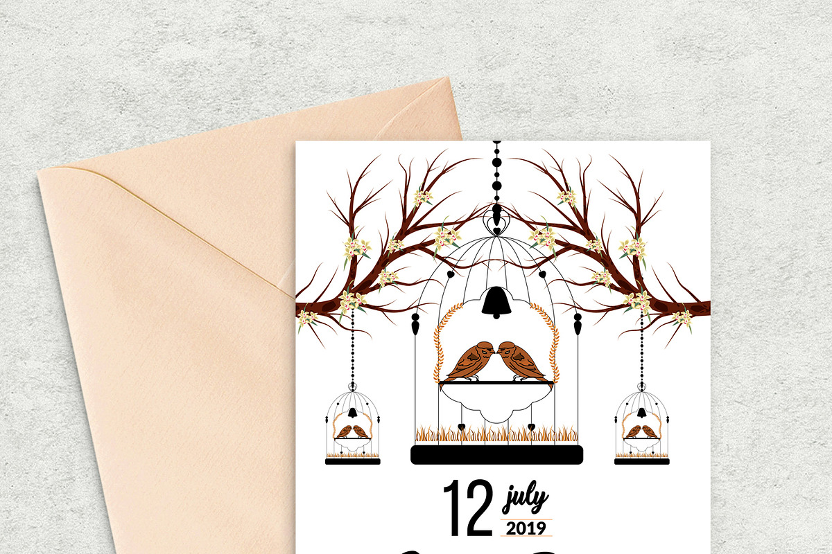 Save Date Card invite Templates, an Invitation Template by Design Up (Photo 2 of 3)