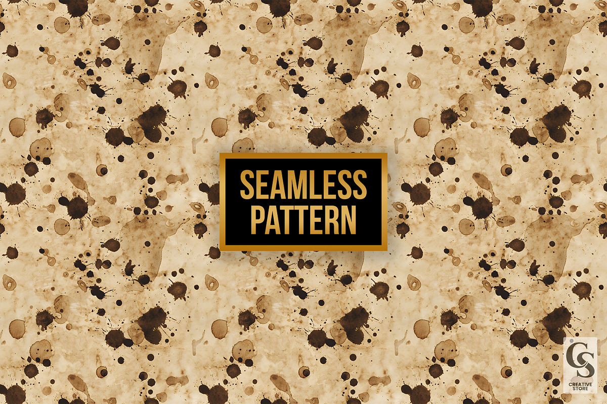 Coffee Stains Texture Background, a Texture Graphic by Creative Store (Photo 4 of 5)