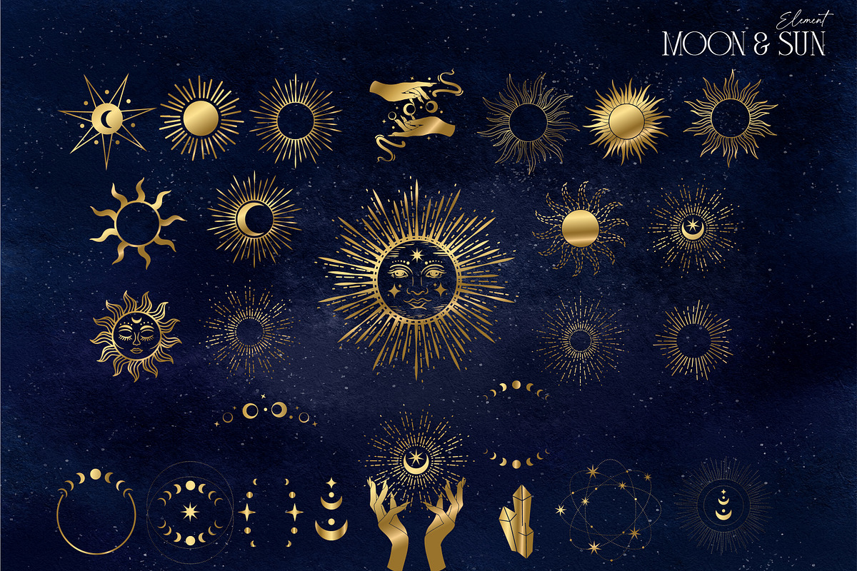 MYSTICAL ZODIAC, a Pattern Graphic by MSNTY STUDIOX (Photo 13 of 28)