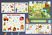 Farm Activity Pages for Kids, an Education Illustration by Gulnara Sabirova (Thumbnail 6 of 19)