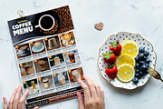 Coffee menu flyer template, a Flyer Template by imadeDesign (Thumbnail 2 of 3)