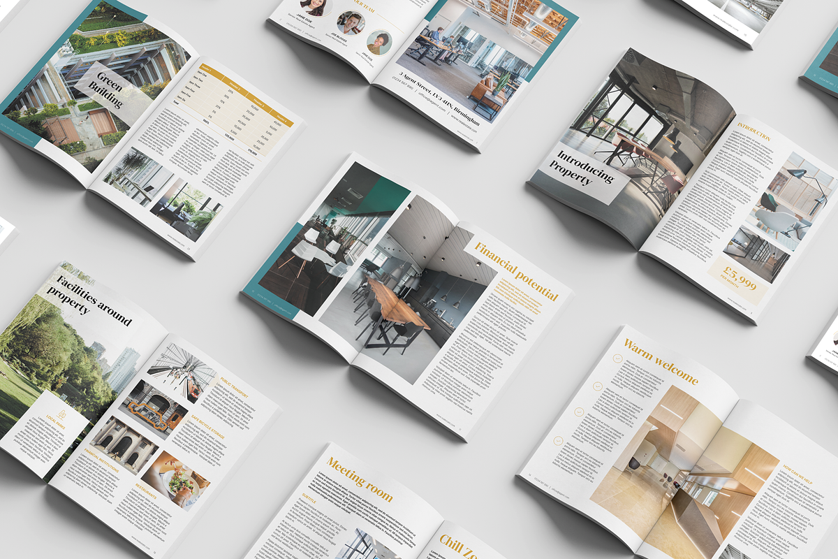 Real Estate Portrait Luxury Brochure, a Brochure Template by SonaGeciova (Photo 3 of 16)