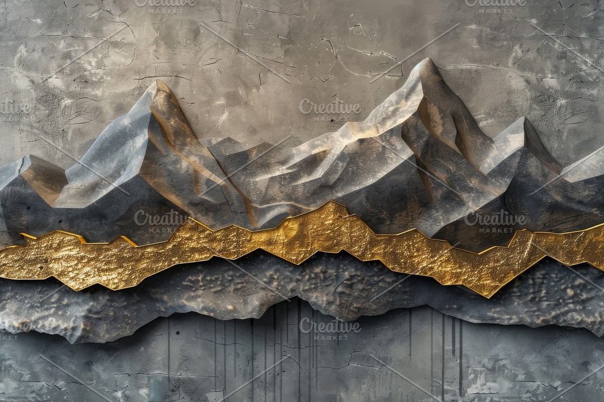 27 Landscapes on a concrete wall, an Arts & Entertainment Photo by Handmadefont (Photo 16 of 28)