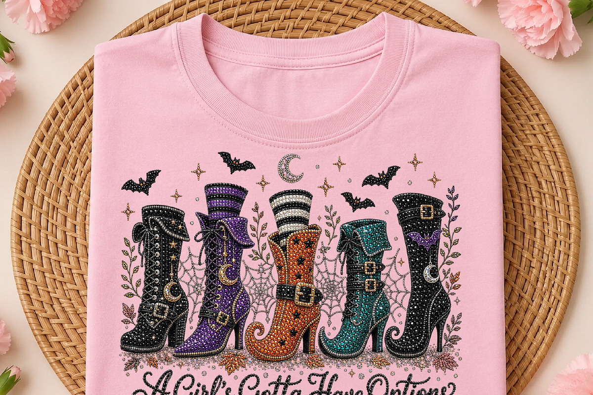 A Girls Gotta Have Options png, a Seasonal Illustration by DreamCafeArt (Photo 2 of 6)