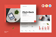 Pitch-Deck Presentation Template, a Presentation Template by Dream-Lab (Thumbnail 1 of 8)