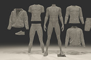 Male mannequin pack 1, a Characters & Person 3D Model by mrGarret (Thumbnail 19 of 20)