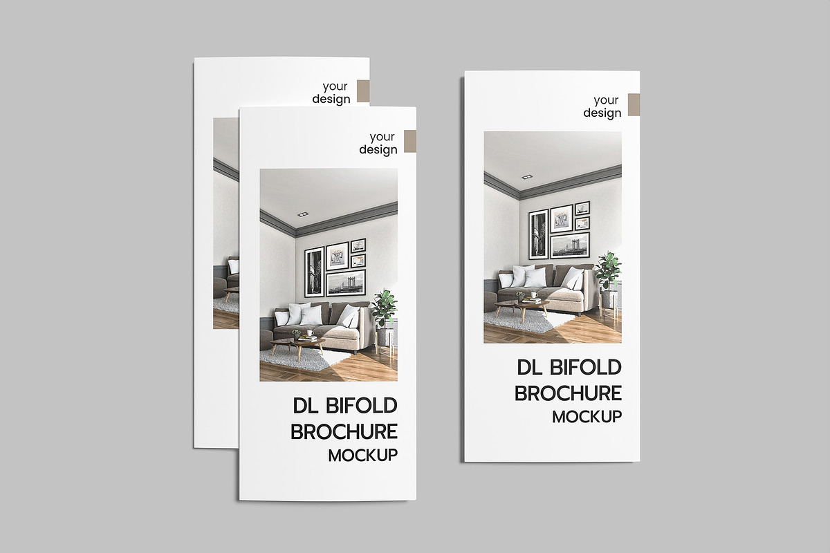 DL Bifold Brochure Mockup, a Brochure Template by Graphiculon (Photo 9 of 11)