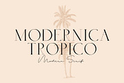 Modernica Tropico - Caps Serif Font, a Serif Font by Tropical Type (Thumbnail 1 of 9)