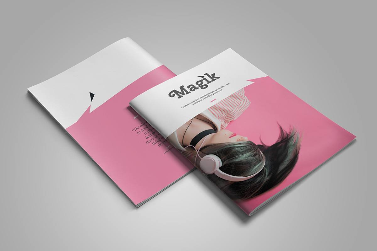 Magik | Magazine Template, a Magazine Template by spidergraph (Photo 21 of 21)