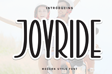 Joyride | Script Font