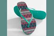 Realistic Flip Flops Mock up, a Product Mockup by zeffir (Thumbnail 3 of 4)