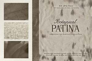 Botanical Patina Backgrounds, a Background Graphic by DigARTbyHavroshka