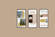 Aesthetic Instagram Templates, a Social Media Template by Wild Wander Collective (Thumbnail 4 of 8)