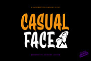 Casual Face, a Script Font by Letter Collective (Thumbnail 1 of 8)