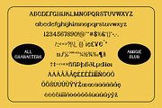 Amigie Blur, a Serif Font by Craft Supply Co. (Thumbnail 8 of 8)