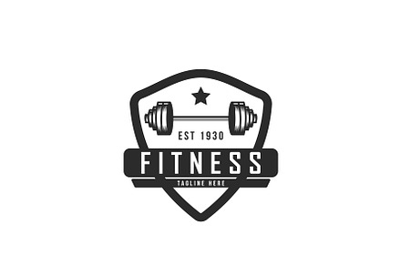 Fitness Gym Logo Design preview 2