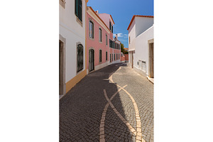 Narrow Street with Traditional, an Architecture Photo by kavalenkava