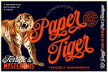 Paper Tiger Victorian Font Madness
