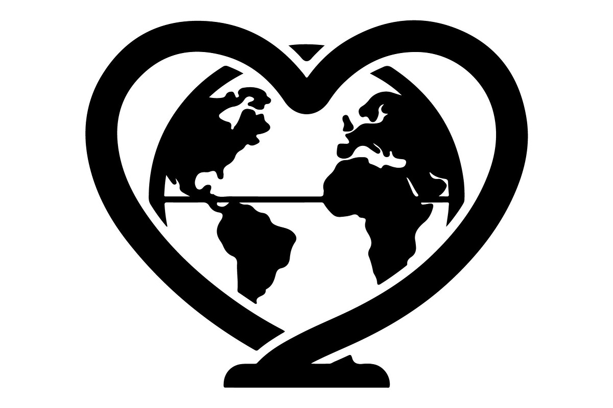 Global Love Heart Hands, an Object Graphic by Gfx_Store (Photo 14 of 15)