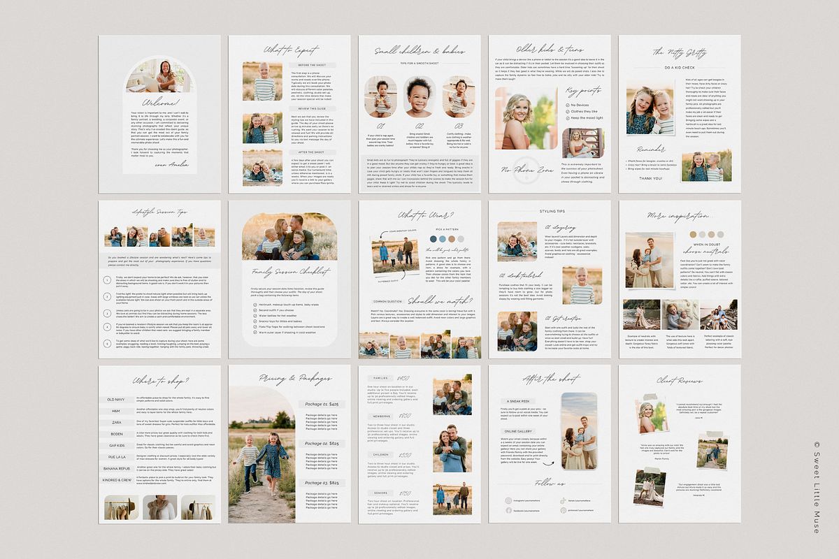 Photography Style Guide, Client Prep, a Marketing Template by Sweet Little Muse (Photo 5 of 6)