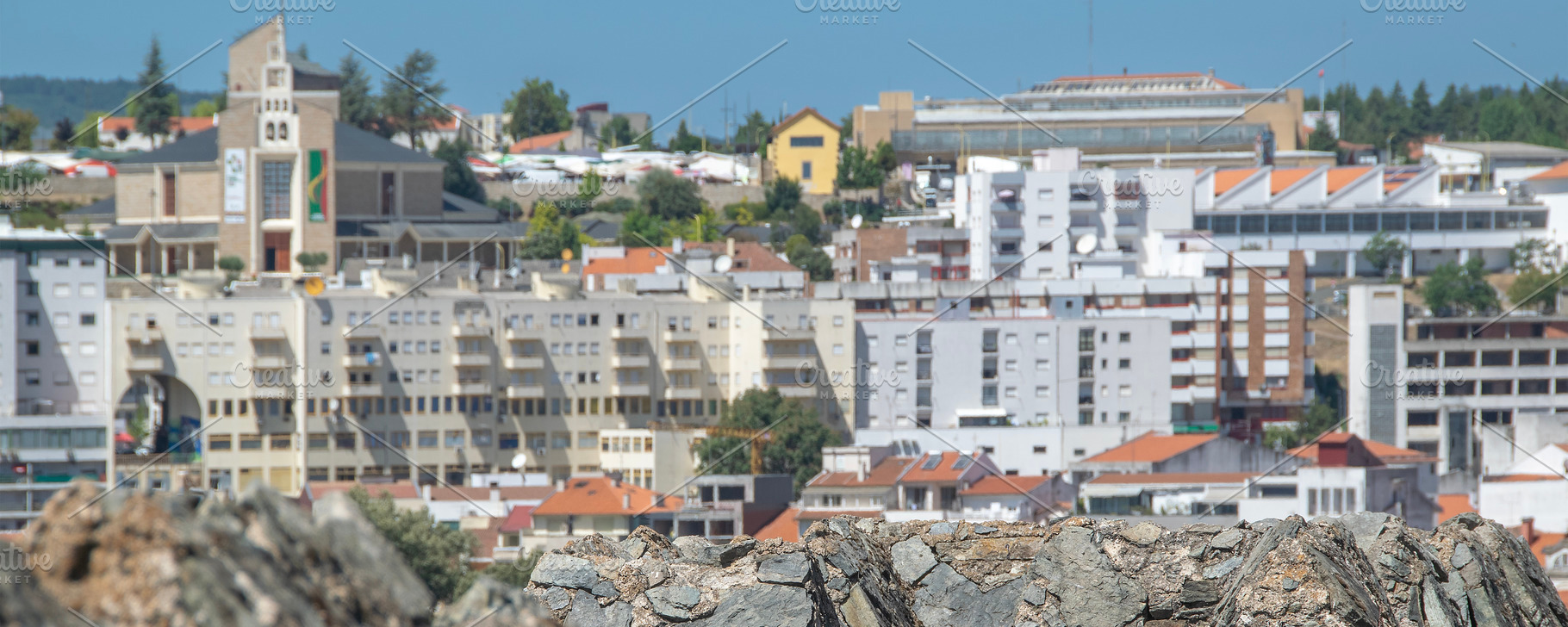 Braganca modern urban exterior scene, portugal, an Architecture Photo by DanFLCreativo