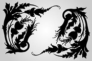 50 Ornamental Flourishes (Vector), an Object Graphic by BIOWORKZ (Thumbnail 3 of 5)