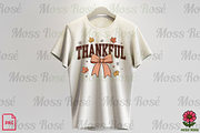 Thankful Fall Decor with Bow, a Graphic by Moss Rose (Thumbnail 3 of 3)