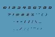 Turbo, a Script Font by Studio One Four (Thumbnail 3 of 7)