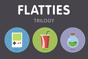 Flatties Icon Trilogy, an Icon by Ui Store (Thumbnail 1 of 5)