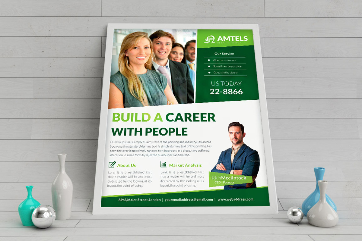Content Marketing Flyer, a Flyer Template by Dotnpix (Photo 4 of 5)