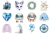 Enchanted Northern Lights Clipart, an Illustration by Design Market (Thumbnail 3 of 3)
