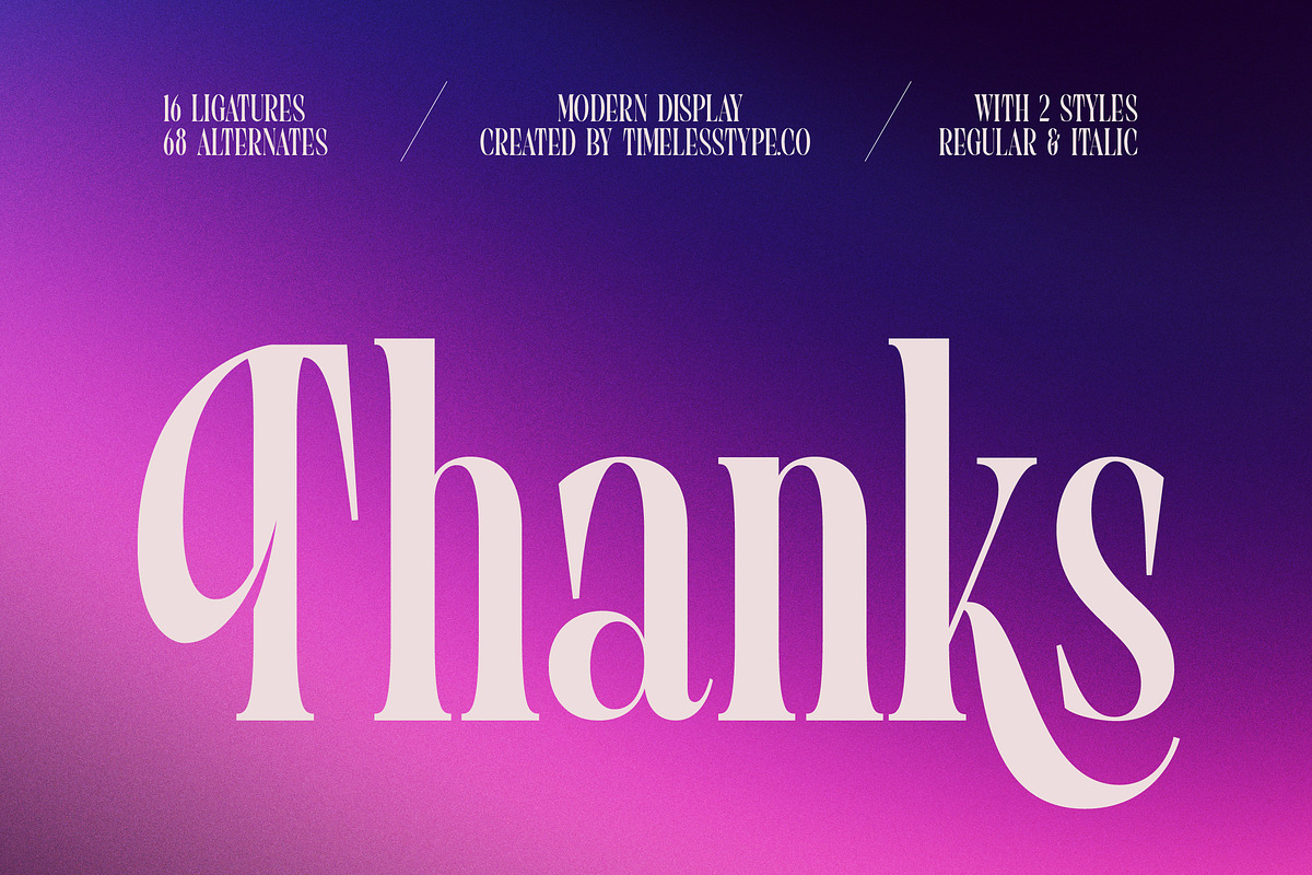 Begosta Modern Display Serif, a Serif Font by timelesstype.co (Photo 20 of 20)