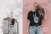 Haslley Beautiful Monoline, a Script Font by Wortfice (Thumbnail 5 of 17)