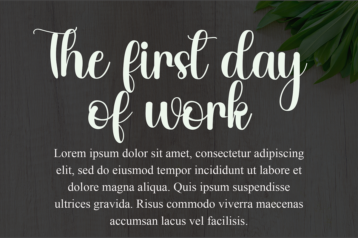 Sunday, a Handwritten Font by InermediaSTUDIO (Photo 4 of 8)