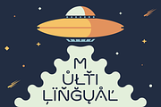 Meteoric Light Font, a Sans Serif Font by Nuno Dias (Thumbnail 3 of 6)