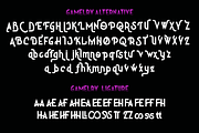 Gamelry Modern Deco, a Sans Serif Font by madeDeduk (Thumbnail 9 of 10)
