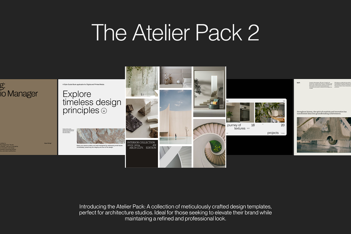 The Atelier Full Bundle | Canva, a Social Media Template by By Arkadë (Photo 6 of 7)