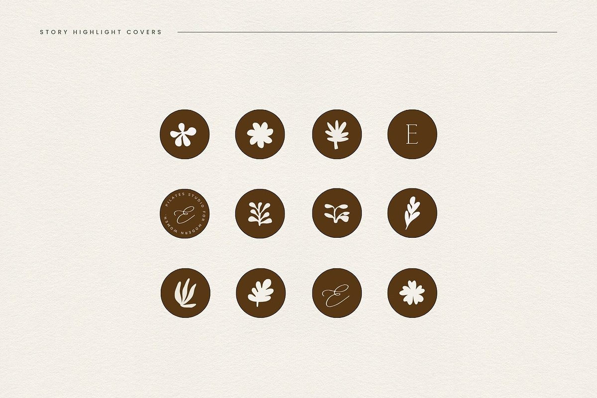 Pilates Instagram Social Media Kit, a Social Media Template by Ederra Design (Photo 11 of 13)