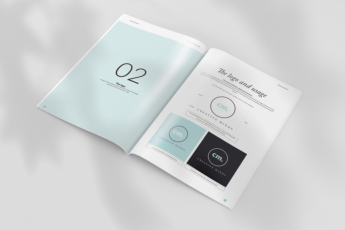 Brand Guidelines Bundle, a Brochure Template by Imagination Area (Photo 4 of 22)