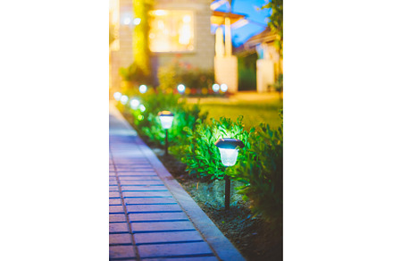 Solar Garden Light, Lanterns In, a Nature Photo by Our Amazing World