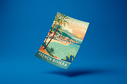 Flying Flyer Paper Poster, an Advertising Mockup by smishura (Thumbnail 5 of 5)
