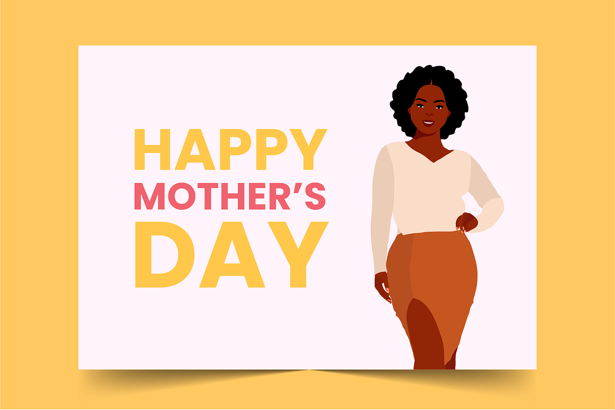 Happy Mothers Day Card, a Card Template by nataliemukundu (Photo 1 of 2)
