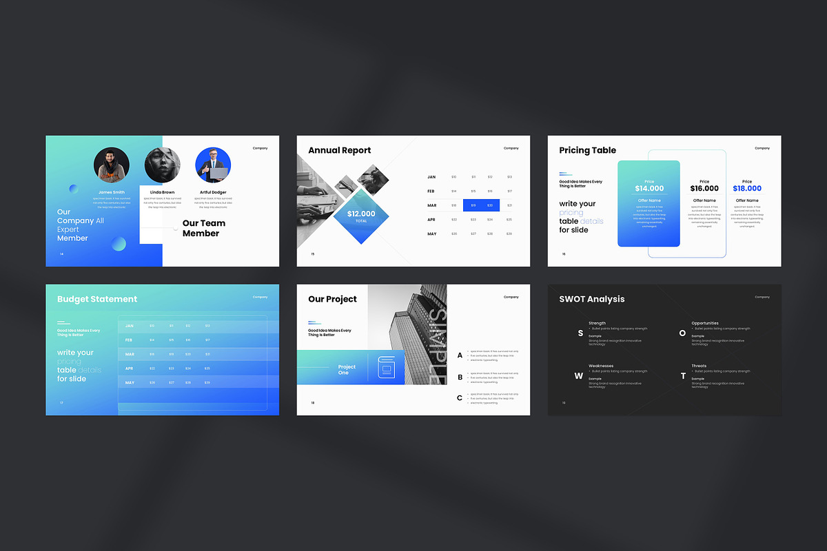Company Proposal Template, a Presentation Template by slidestock55 (Photo 6 of 8)