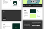 KARA Brand Guidelines Google Slides, a Presentation Template by Gaize (Thumbnail 8 of 10)