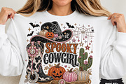 Rhinestone Western Spooky Cowgirl, a Seasonal Illustration by DreamCafeArt (Thumbnail 1 of 6)