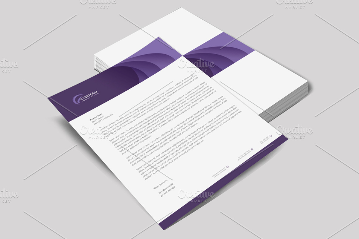 Letterhead, a Stationery Template by BettyDesign (Photo 3 of 7)